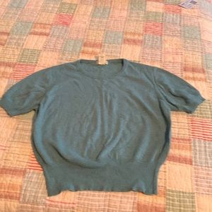 Banana Republic teal sweater,size medium